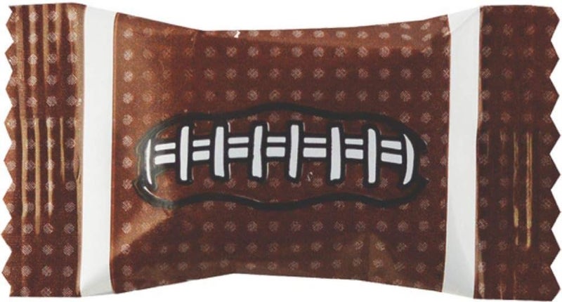 Party Sweets Football Buttermints - 300 Individually Wrapped Mints in 7-Ounce Bags (Pack of 6) - Image 1